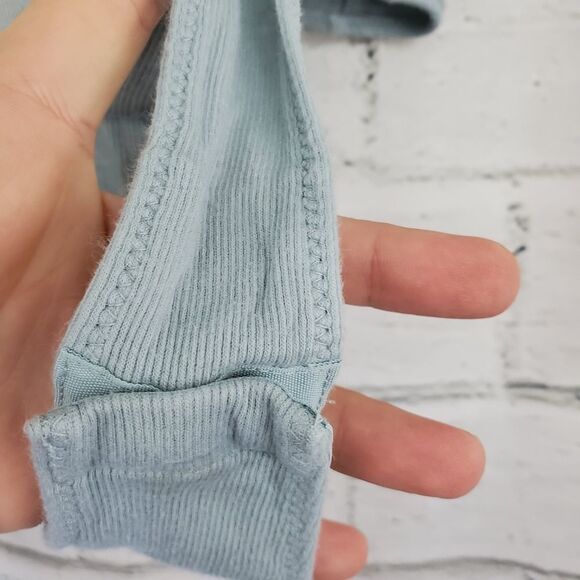 Free people byron ribbed slutter sleeve bodysuit - Picture 3 of 9